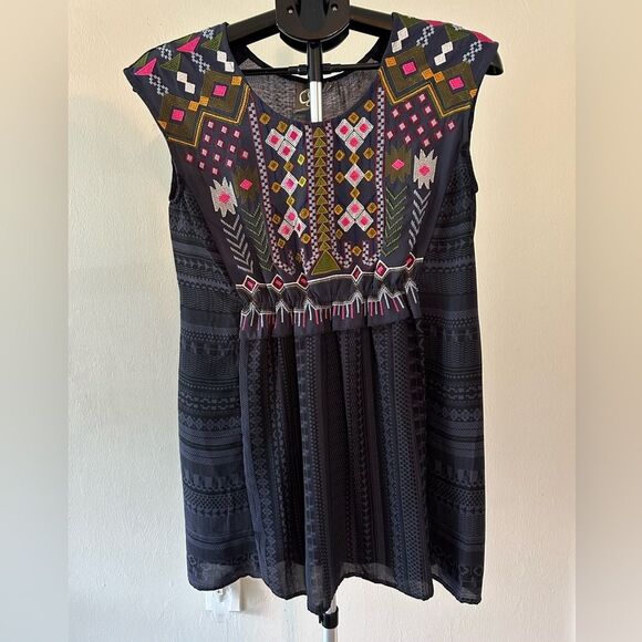 Anthropologie One September Barranco Embroidered Tunic - Picture 3 of 7